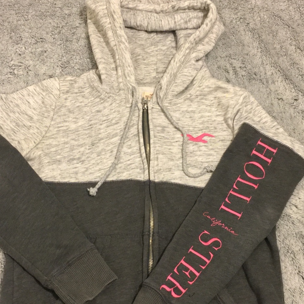 ‼️SOLD‼️ Hollister Zip up Hoodie